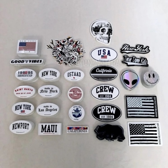 Brandy Melville 50 random selection sticker bundle - Picture 2 of 3